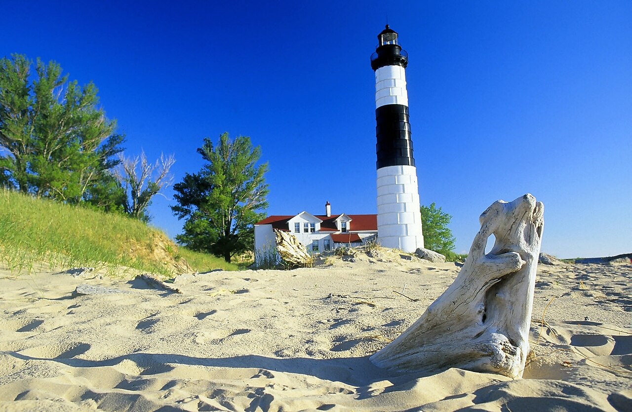 Big Sable Point Lighthouse - Source Wikimedia Commons